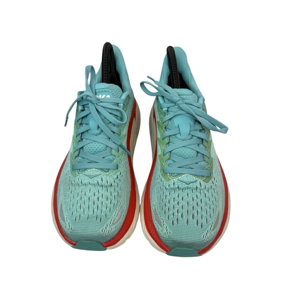 HOKA One One HOKA Clifton 8 Aquarelle Running Training Shoes Women’s Sz 7 - Picture 3 of 12